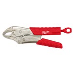 7" LOCKING PLIERS  CURVED JAW W/ GRIP