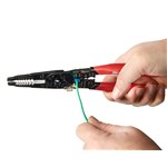 MULTI PURPOSE WIRE STRIPPER WITH CRIMPER