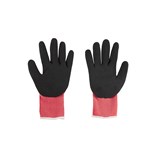 CUT LVL 1 NITRILE DIPPED GLOVES - S