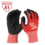 CUT LVL 1 NITRILE DIPPED GLOVES - S