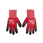 CUT LVL 1 NITRILE DIPPED GLOVES - L