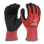 CUT LVL 2 NITRILE DIPPED GLOVES - S