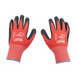 CUT LVL 2 NITRILE DIPPED GLOVES - S