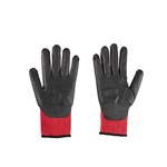 CUT LVL 3 NITRILE DIPPED GLOVES  -S