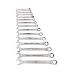 15PC RATCHETING COMB WRENCH SET - SAE