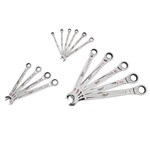 15PC RATCHETING COMB WRENCH SET - SAE