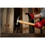 19OZ MILLED FACE HICKORY FRAMING HAMMER