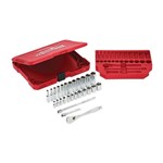 1/4 DR 28PC RATCHET & SOCKET SET METRIC