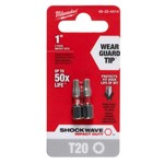 SHOCKWAVE T20 BIT 2PK