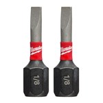 SHOCKWAVE SLOTTED 1/8 BIT 2PK