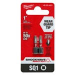 PK2 #1 SQ SHOCKWAVE INSERT BIT