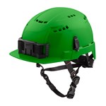 FRONT BRIM SAFETY HELMET TYPE 2 C GREEN