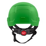 FRONT BRIM SAFETY HELMET TYPE 2 E GREEN