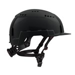 FRONT BRIM SAFETY HELMET TYPE 2 C BLACK