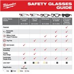 SAFETY GLASSES FOGFREE TINTED