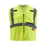 CLASS 2 MESH SAFETY VEST YEL 4X/5X