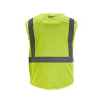 CLASS 2 MESH SAFETY VEST YEL 4X/5X