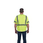 CLASS 3 MESH SAFETY VEST YEL S/M