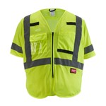 CLASS 3 MESH SAFETY VEST YEL S/M