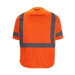 CLASS 3 MESH SAFETY VEST ORG S/M