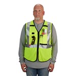 AR/FR CLASS 2 MESH SAFETY VEST YEL L/XL