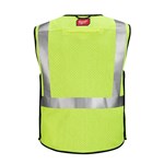 AR/FR CL-2 B/A MESH SAFETY VEST YEL S/M