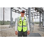 AR/FR CL-2 B/A MESH SAFETY VEST YEL S/M