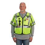 AR/FR CL-3 B/A MESH SAFETY VEST YEL S/M