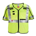 AR/FR CL-3 B/A MESH SAFETY VEST YEL S/M