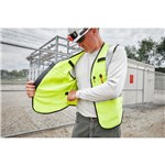 AR/FR CLASS 2 SAFETY VEST YEL 4X/5X