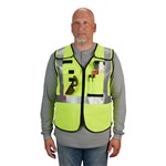 AR/FR CLASS 2 B/A SAFETY VEST YEL S/M