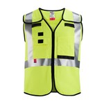 AR/FR CLASS 2 B/A SAFETY VEST YEL S/M