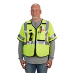 AR/FR CLASS 3 SAFETY VEST YEL L/XL