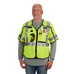 AR/FR CLASS 3 B/A SAFETY VEST YEL S/M