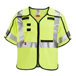 AR/FR CLASS 3 B/A SAFETY VEST YEL S/M