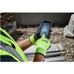 HI-VIS CUT LEVEL 3 POLY DIP GLOVES - M