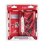 SHOCKWAVE IMPACT DUTY STEP BIT 3PC SET