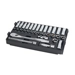 32PC 3/8 DR METRIC SOCKET SET