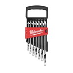 7PC METRIC FLEX RATCHET COMB WRENCH SET