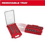 IMPACT SKT 3/8 DR 17PC SAE PACKOUT SET