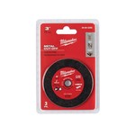 3" METAL CUT OFF WHEEL 3PK