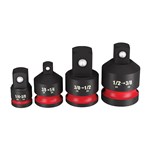 4PC IMPACT 1/4"-1/2"DRIVEADAPTER SET