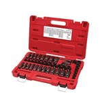 43PC IMPACT 3/8 DR SAE/MET DEEP 6 PT SET