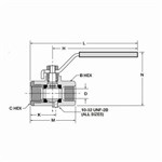 VV500P-8 1/2 BALL VALVE