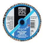 3" POLIFAN MINI FLAP DISC FLAT ZIRC 80GR