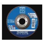 4-1/2X7/8 FIBRE BACK DISC PNZ A/O 180GR