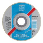 4-1/2X1/4 TEXTILE WHEEL 7/8 TX+ALU