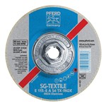 4-1/2X1/4 TEXTILE WHEEL 5/8-11 TX+ALU