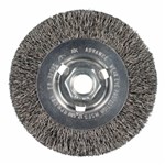 4" CRIMP WIRE WHEEL NRW .014 SS 5/8-11