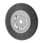 6" CRIMP WIRE WHEEL NRW .008 CS 5/8-1/2